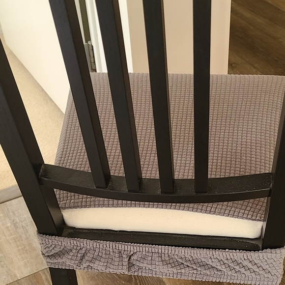 Grey Chair Seat covers - Picture 4 of 5